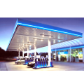 Factory Customized Modern design Steel Space Frame Petrol Station Canopy Roof Structure